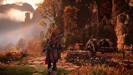 Horizon : Forbidden West sur PS5 Pro.