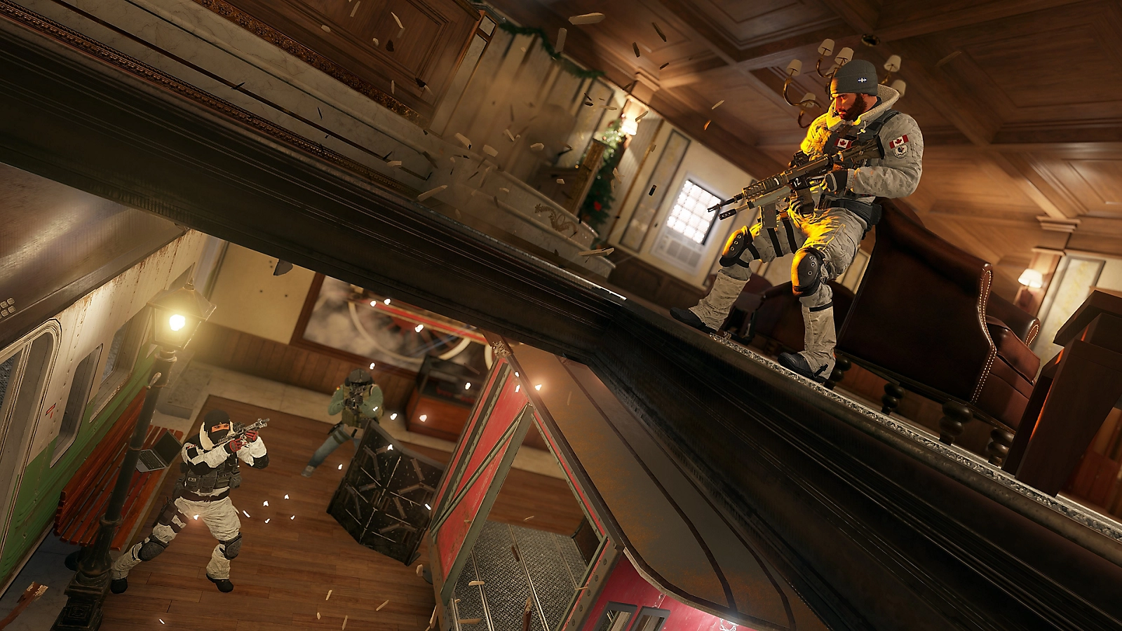 Un sacco di strategia in uno spazio molto piccolo. In Rainbow Six: Siege serve cervello.