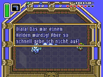 Der Endgegner in der Lichtwelt ist feige und verkrümelt sich in die Schattenwelt. Na, warte!