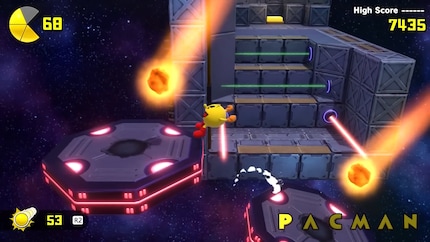 Si j’ai bien apprécié la nostalgie de « Pac Man World Re Pac », j’aurais préféré que ce jeu des années 90, avec son gameplay de plateforme très moyen et peu inspiré, reste dans les années 90.