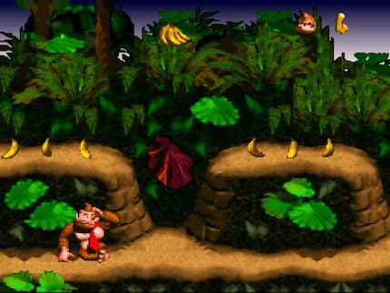 So sehe ich aus, wenn ich mich frage, was alle an «Donkey Kong Country» so toll finden.