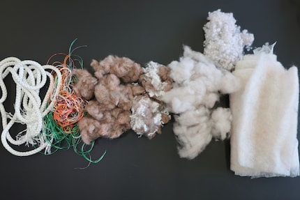 L'evoluzione del materiale dalla corda all'isolamento della giacca.