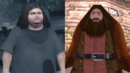 Für ein Ebenbild von Hagrid fehlt nur noch der Bart.