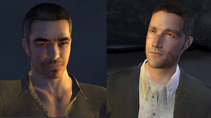 Gähn. Links Elliott, rechts Jack.