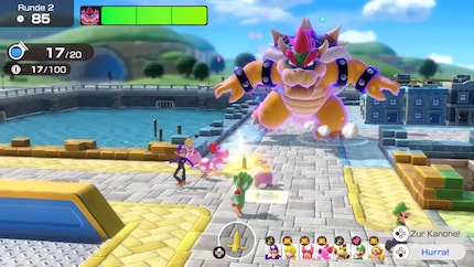 Dans la « Brigade anti-Bowser », vous affrontez Bowser avec d’autres personnes.