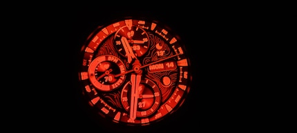 Il «T-Rex 3» di Amazfit in modalità notturna.