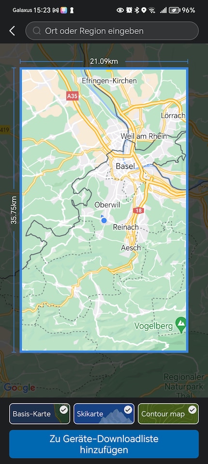 Materiale cartografico ottimo per il «T-Rex 3».