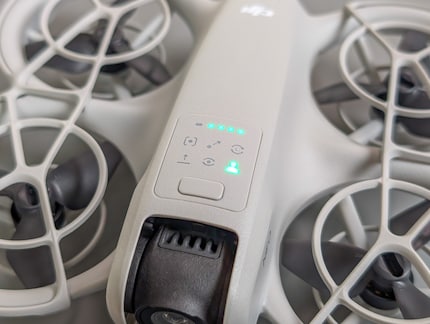 Vous pouvez lancer le drone directement à partir de ces boutons.
