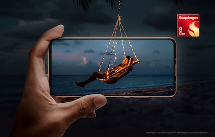 C'est ainsi que Qualcomm illustre les améliorations apportées aux photos en basse lumière.