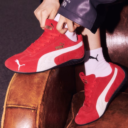 Der Puma «Speedcat OG» in Rot.