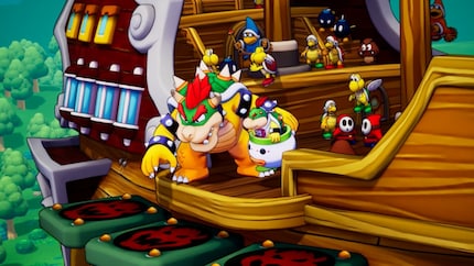 Bowser se mêle également à l’action sur Connexia plus tard dans le jeu.