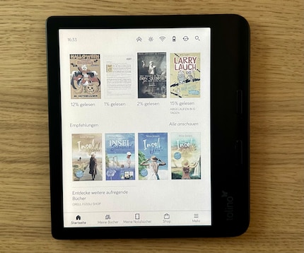An overview of my books in colour is just more fun.