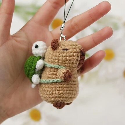 Que pensez-vous du cabiai avec un sac à dos tortue ? Je craque...