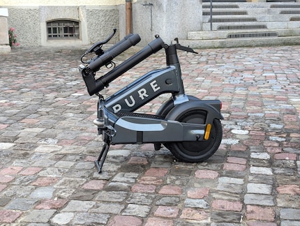 Il Pure Advance Flex quando è piegato.