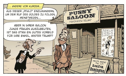 Frederick Trump a émigré aux États-Unis en 1885, à l'âge de 16 ans seulement. Il est le grand-père de Donald Trump.