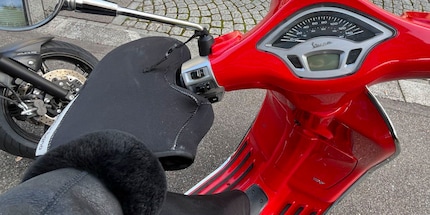 Hoppla! Aus Versehen die Hupe gedrückt.
