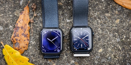 Watch 9 (destra) e Watch X (sinistra): questo quadrante è disponibile solo per l'ultima generazione.