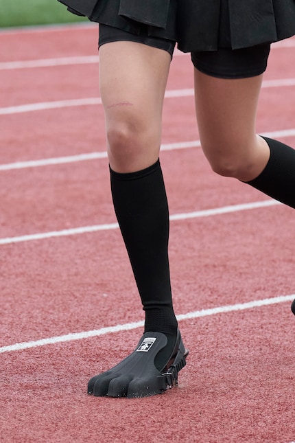 L'attacco in gomma può essere applicato anche ad altre scarpe.