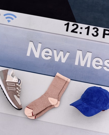 In addition to the sneaker emoji, Wong also recreated the sock and cap emoji.