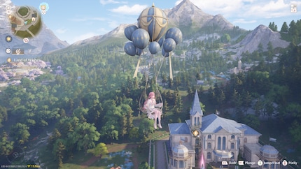 Ballonfahren ist einfach nur schön – so wie die Welt von «Infinity Nikki» allgemein.