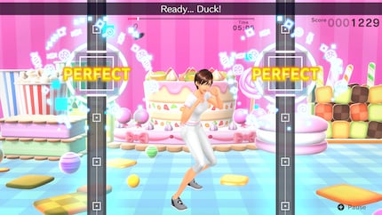 Dans Fitness Boxing 2, les graphismes sont meilleurs, mais tout semble très chargé et les mouvements ne sont pas naturels.