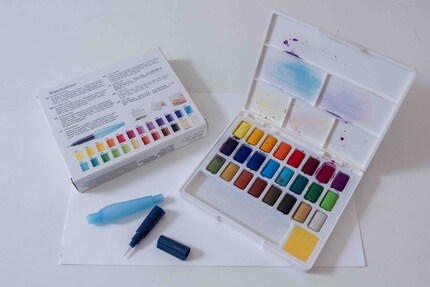 Viele leuchtende Farben.
