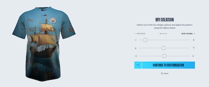 Dopo la creazione iniziale, puoi personalizzare il tuo design...