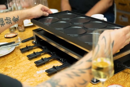 Crêpes pour huit ...