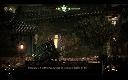 All'inizio, raccolgo una sidequest. Ma dopo la sequenza di apertura, le missioni secondarie sono finite.