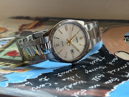 Practical to combine: the mix of silver and gold.