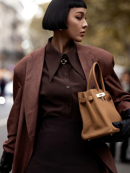 Streetstyle alla Settimana della Moda di Parigi Primavera/Estate 25.