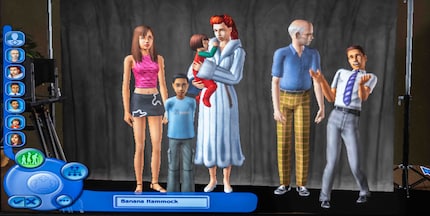 Einmal zur Demonstration: die vielen möglichen Altersstadien beim zweiten Teil der Sims.