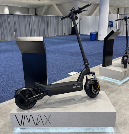 Le VX6 est le scooter électrique le plus puissant du portefeuille.