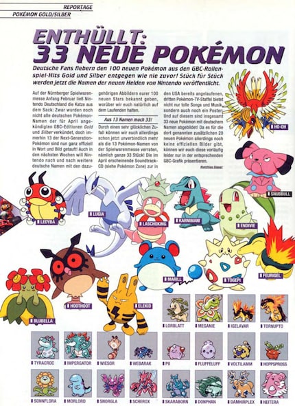 Ho festeggiato l'annuncio dei nuovi nomi dei Pokémon (in tedesco) come se fosse risorto Gesù.
