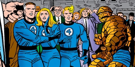 Colorati e inconfondibili: i primi Fantastici Quattro degli anni '60.