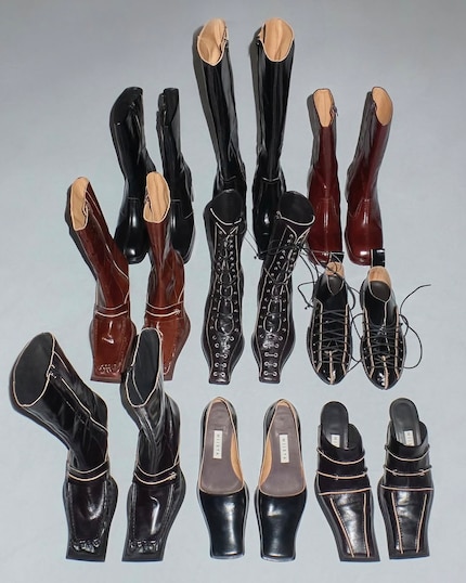 Merveilleusement excentriques : diverses chaussures de Miista.