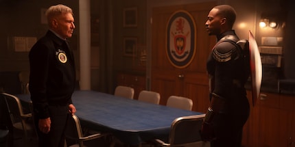 In «Captain America: Brave New World», Harrison Ford e Anthony Mackie si prendono a pugni in faccia.