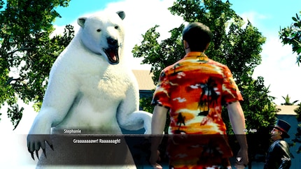 Je tabasse un ours polaire qui s’est échappé d’un zoo pour le calmer.