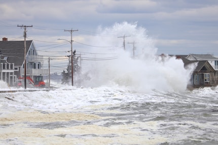 Les ondes de tempête comme celle-ci pourraient être plus fréquentes et plus violentes à l'avenir.