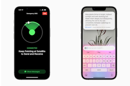 Das iPhone 16e verfügt auch über Satelliten-Notruf und beherrscht Apple Intelligence.