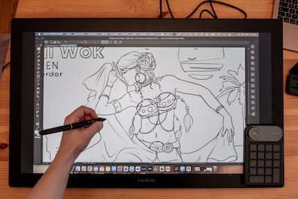 L'alternativa a Procreate, Clip Studio Paint, sembra essere la soluzione perfetta per il mio progetto su larga scala.