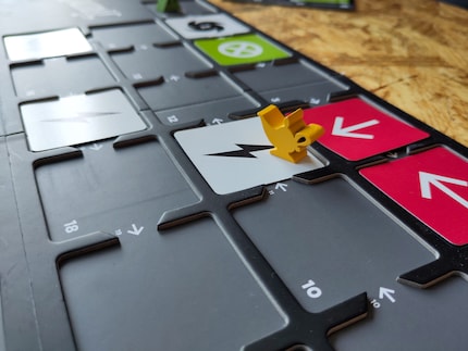 La qualità del tabellone di gioco è curata nei minimi dettagli.