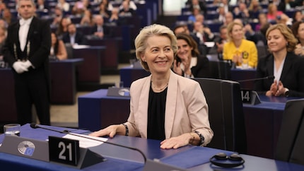 Die EU-Kommission unter Präsidentin Ursula von der Leyen fordert von Apple Zugeständnisse.