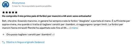 Esattamente così! Parola! Per! Parola!