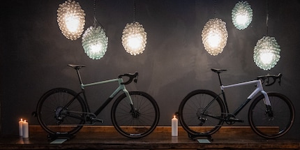 In contrast, the presentation of the other gravel bikes is almost reverent.
