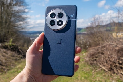 Mi piace la similpelle blu e il modulo della fotocamera color madreperla. Anche se il Oneplus 13 è un po' grande.