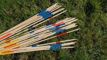 Le mikado XXL est bon pour la poubelle.