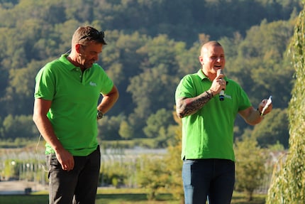 Johannes Zulauf, qui a destra, è co-direttore generale di Zulauf AG.