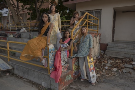 Un portrait des skateuses de Panjim, Goa, l’un des rares endroits en Inde où une telle communauté s’est formée.