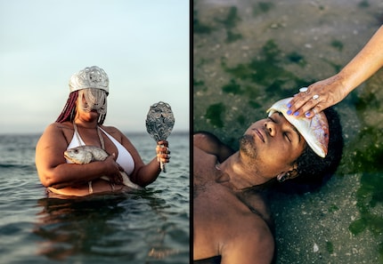 Portraits d’Afro-Brésiliens pratiquants à Salvador.